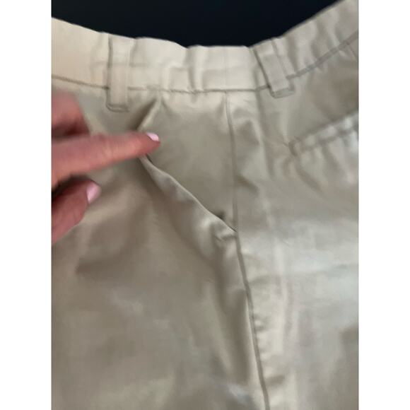 PATAGONIA W’s STRETCH ALL OVER WOMENS KHAKI HIKING WALKING SHORTS SIZE 2 - Picture 11 of 11